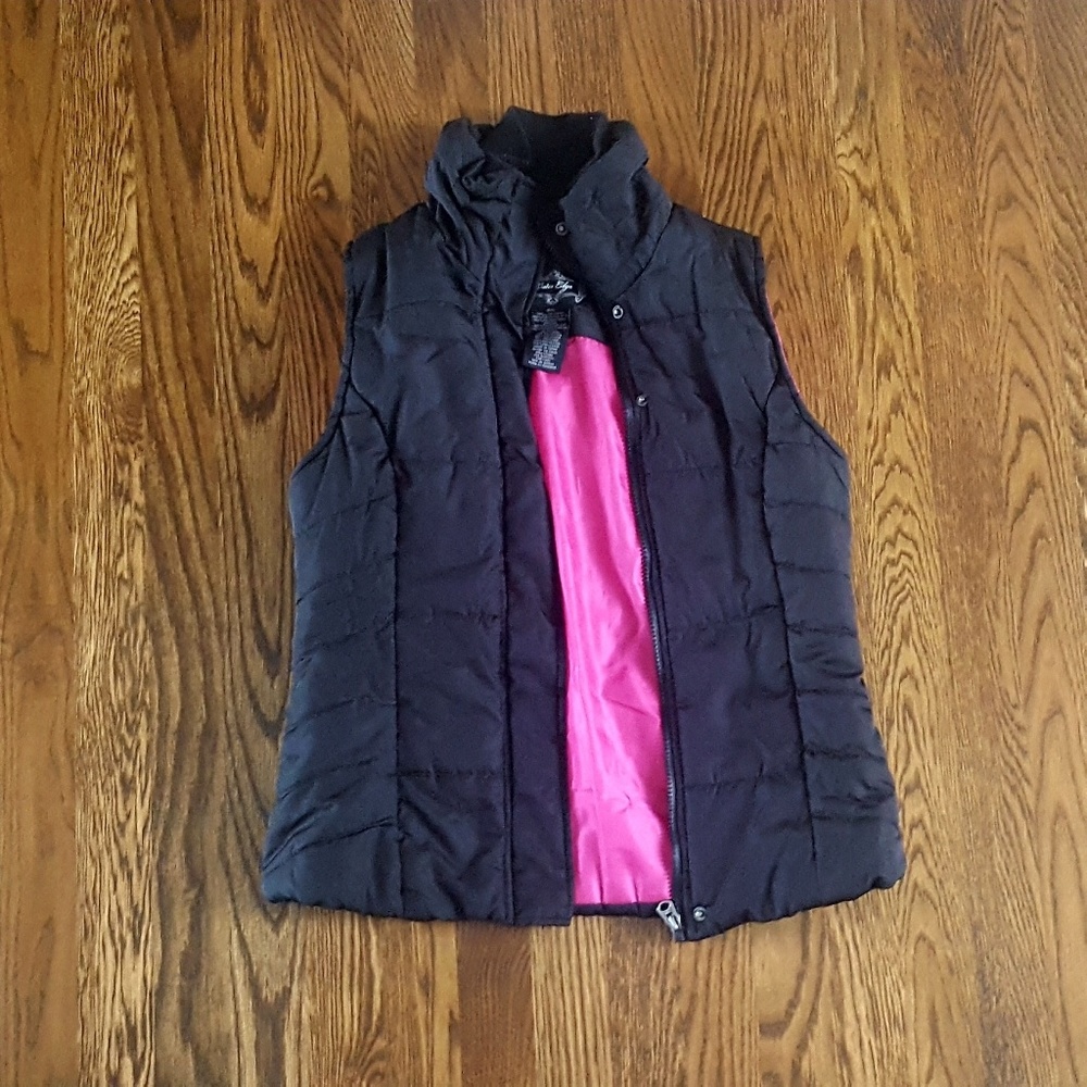 Black Puff Vest